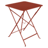 Fermob Bistro Bord 57x57 - Red Ochre