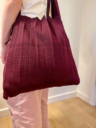 Pico Rosalia Stor Taske - Plum