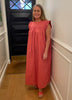 Frau Stockholm Kjole - Garnet Rose