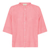 Frau Abu Dhabi Skjorte - Hot Coral Stripe