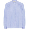 Frau Florence Bomuld Skjorte - Baby Lavender Stripe