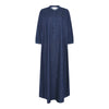 Frau Madrid Kjole Denim - Dark Blue