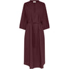 Frau Madrid Kjole - Red Mahogany