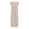 Frau Stockholm Kjole - BCI Coffee Wide Stripe