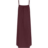 Frau Vancouver Bomuld Kjole - Red Mahogany