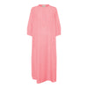 Frau Madrid Kjole - Hot Coral Stripe