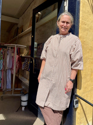 Frau Pisa BCI Puff Kjole - Flere Farver
