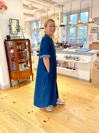 Frau Madrid Kjole - Denim - Flere Farver