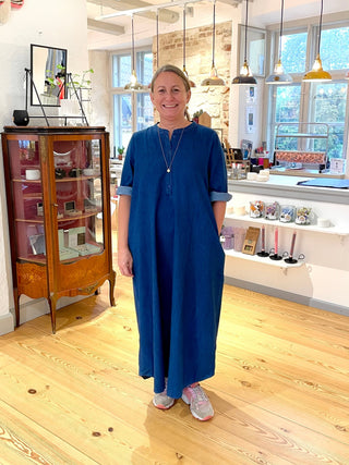 Frau Madrid Kjole - Denim - Flere Farver