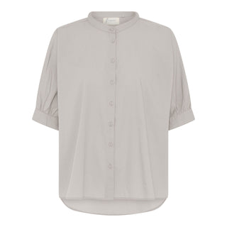 Frau Palermo Bomuld Skjorte - Chateau Gray