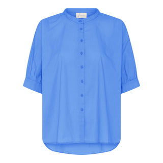 Frau Palermo Bomuld Skjorte - Granada Sky