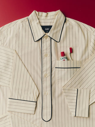 HAY Tann Tandbørste - Off White & Red