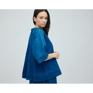 Frau Abu Dhabi Denim Skjorte - Clear Blue