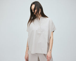 Frau Colombo Bomuld Skjorte - Chateau Gray