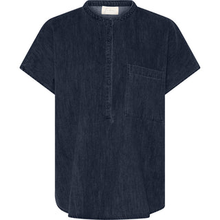 Frau Colombo Denim Skjorte - Dark Blue