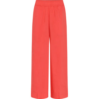 Frau Copenhagen Lang Bukser - Hot Coral