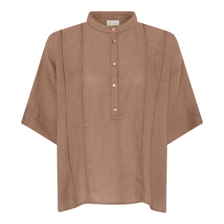 Frau Delhi Pure Linen Skjorte - Roebuck