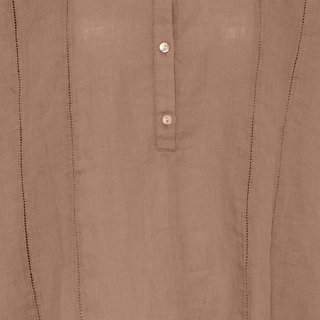 Frau Delhi Pure Linen Skjorte - Roebuck