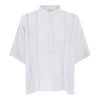 Frau Delhi Pure Linen Skjorte - Bright White