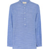 Frau Madrid Skjorte - Medium Blue Stripe