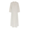 Frau Madrid Kjole - Tapioca Coffee Stripe