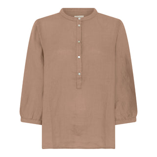 Frau Madrid Pure Linen Skjorte - Roebuck