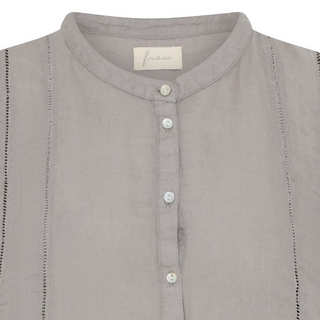 Frau Madrid Pure Linen Kjole - Dove