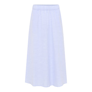 Frau Melbourne Ankel Nederdel - Baby Lavender Stripe