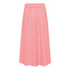 Frau Melbourne Ankel Nederdel - Hot Coral Stripe