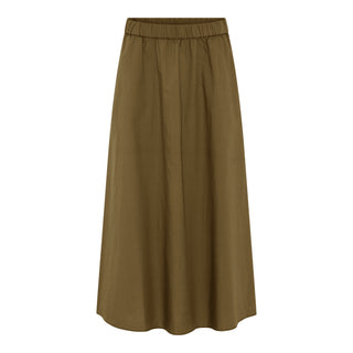 Frau Melbourne Ankel Nederdel - Military Olive