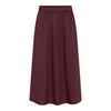 Frau Melbourne Ankel Nederdel - Red Mahogany