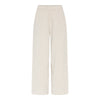 Frau Melbourne Bukser - Tapioca Coffee Stripe