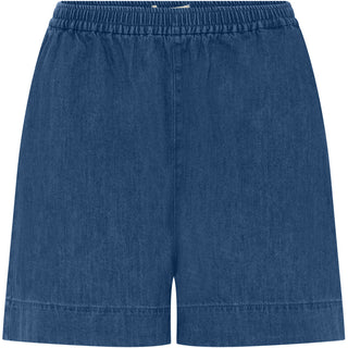 Frau Melbourne Denim Shorts - Medium Blue