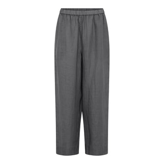 Frau Melbourne Pure Linen Bukser - Beluga