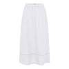 Frau Melbourne Pure Linen Nederdel - Bright White