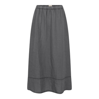 Frau Melbourne Pure Linen Nederdel - Beluga