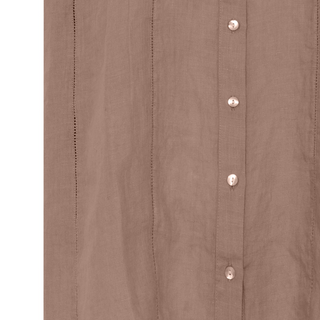 Frau Napoli Pure Linen Top - Roebuck
