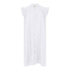Frau Napoli Pure Linen Kort Kjole - Bright White