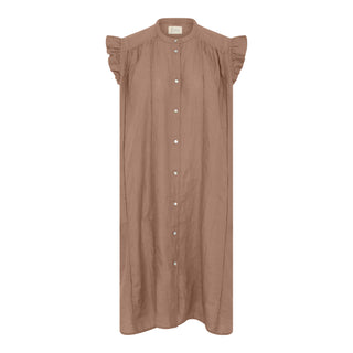 Frau Napoli Pure Linen Kort Kjole - Roebuck