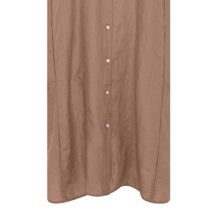 Frau Napoli Pure Linen Kort Kjole - Roebuck