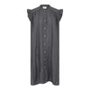 Frau Napoli Pure Linen Kort Kjole - Beluga