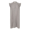 Frau Napoli Pure Linen Kort Kjole - Dove