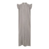 Frau Napoli Pure Linen Lang Kjole - Dove