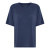 Frau Orlando Cashmere T-Shirt - Dark Navy