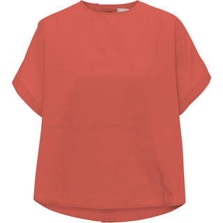 Frau Rome Kortærmet Skjorte - Hot Coral