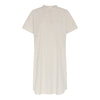 Frau Seoul Kjole - Tapioca Coffee Stripe
