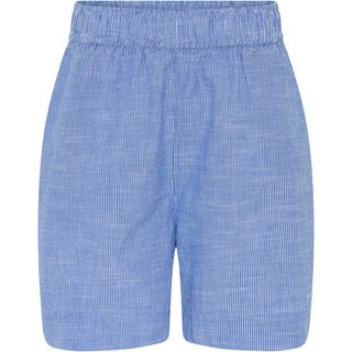 Frau Sydney Shorts - Medium Blue Stripe