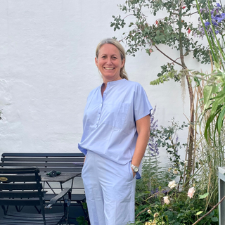 Frau Colombo Bomuld Skjorte - Baby Lavender