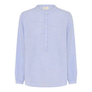 Frau Madrid Skjorte - Baby Lavender Stripe