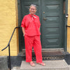 Frau Melbourne Bukser - Hot Coral